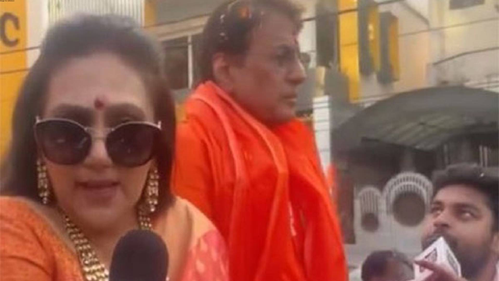 BJP's Meerut candidate Arun Govil gets Ramayana co-star Dipika Topiwala's support in roadshow